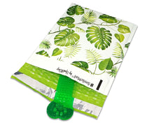 6x10" Tropical Banana Leaves Poly Bubble Mailers, Self Sealing Fun Designer Bubble Air Padded Bags, Shipping Envelopes - ShipNFun