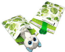 6x10" Tropical Banana Leaves Poly Bubble Mailers, Self Sealing Fun Designer Bubble Air Padded Bags, Shipping Envelopes - ShipNFun