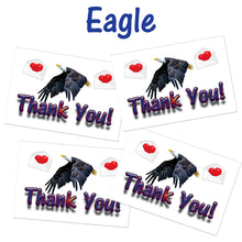 2 x 3" Quality Thank You Stickers,  70 lb Adhesive Shipping, Mailing, Scrapbooking, Planner Pack Set, Fall, Summer, Winter Theme Packaging