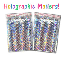 You Choose! 5 Colors 6x9 Bubble Padded Mailers, Ice Blue, Lavender, Nude Pink, Black, Holographic 6x10 Metallic Shipping Envelopes - ShipNFun