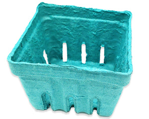 Pint Size Berry Baskets. Biodegradable, Recycled Eco Friendly Fruit Containers, Party Supplies - ShipNFun