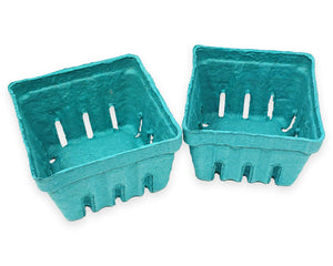 Pint Size Berry Baskets. Biodegradable, Recycled Eco Friendly Fruit Containers, Party Supplies - ShipNFun