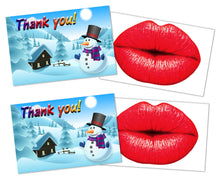 2 x 3" Quality Thank You Stickers,  70 lb Adhesive Shipping, Mailing, Scrapbooking, Planner Pack Set, Fall, Summer, Winter Theme Packaging