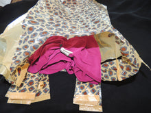 200 Zebra and Leopard Plastic T-Shirt Bags 8x5x16 Wholesale Animal W\Handle Bags - ShipNFun