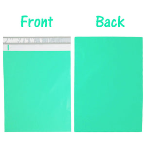 12 x 15" Sea Green Teal Poly Shipping Mailers Self Sealing 12x15.5 Envelope Mailing Bags - ShipNFun