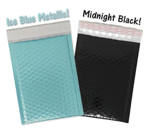 You Choose! 5 Colors 6x9 Bubble Padded Mailers, Ice Blue, Lavender, Nude Pink, Black, Holographic 6x10 Metallic Shipping Envelopes - ShipNFun