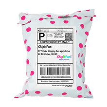 100 Pack 6x9, 10x13, 12x15 Polka Dot Fun Quality Poly Mailers, Self Sealing adhesive shipping Bags, Colorful Design Mail bags, Inner lining