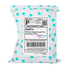 100 Pack 6x9, 10x13, 12x15 Polka Dot Fun Quality Poly Mailers, Self Sealing adhesive shipping Bags, Colorful Design Mail bags, Inner lining