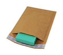 Brown Kraft 4x8, 5x9, 6x10, 8x12, 10x15  Bubble Mailers!   Natural Eco Padded Mailing Envelopes Combo, Cushioned Shipping Paper Mail Bags
