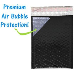 6x10 Metallic Bubble Mailers Pink, Teal, Burgundy, Black, Hologram, Gold, Holographic, Nude, Aqua Blue Padded 6.5x9 Inch Sealing Envelopes