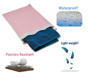 14.5x19 Poly Mailers, Hot Pink, Teal, Green, Blue, Yellow, Purple, Pastel Pink, Flat Poly Mailing Shipping Bags, Combo Colored Shipping Bags
