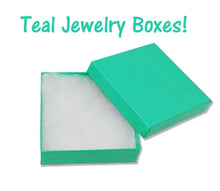 3.5x3.5x1" Cotton Filled Jewelry Gift Boxes, Kraft Paper Display Bracelet, Necklaces Retail Presentation Charm Storage Eco Freindly Package