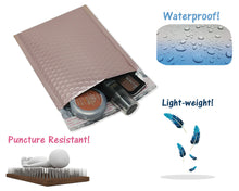 8.5x12&quot; Metallic Bubble Mailers Pink, Teal, Wine Red, Black, Hologram, Gold, Holographic, Nude Pink, Aqua Blue Quality Padded 8x12 Envelopes