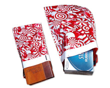 10x13 and 6x9 inch Candy Cane Poly Mailers Combo, Fall, Winter Collection Theme, Flat Self Seal Shipping Mailing Business Postal bags