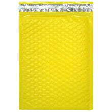 30 Pack 4x8, 6x10", 8x12, 10x15 Inch Hot Pink, Yellow, Purple Padded Colored Poly Bubble Mailers, Self Seal Mailing Shipping Envelope Bags