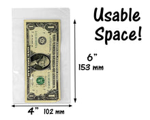 100 Pack 2 Mil, Clear Reclosable Zip Lock Bags, Resealable Jewelry Poly Zipper Plastic Storage Pouches, 2x3 Packaging Baggies, 3x4, 4x6, 6x9