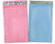 Choose! Colorful 4x8 Poly Bubble Mailers! Pink, Pastel, Blue, Teal, Red, Yellow, Black, Orange, Purple Padded Air Cushioned Envelope Mailer