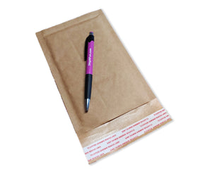 Brown Kraft 4x8" Bubble Mailers!  10, 25, 40 or 100 Pack Eco Freindly Padded Mailing Envelopes, Cushioned Shipping Recyclable Paper Mail Bag