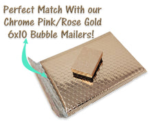Rose Gold 3x2x1 Inch Cotton Filled Presentation Jewelry Boxes