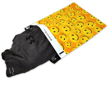10x13 & 6x9 Inch Smiley Face Combo, Happy Print Design Self Sealing Mailing Shipping Bags, Flat Self Sealing Resistant Flat Envelope Mailers