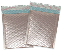 Your Choice! Metallic Bubble Mailers 8x12, 6x10, 5x9, 4x8 Nude Pink, Jewelry, Cosmetic, Copper Pink, Rose Gold 6x9 Shipping Padded Envelopes