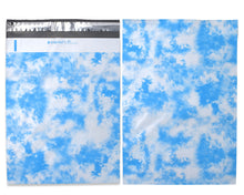 10x13 Inch Sky is the Limit&quot; Cloud Print Design Self Sealing Mailing Shipping Bags, Beautiful Blue, White Flat Self Sealing Envelopes, USPS