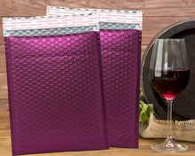 6x10 Metallic Bubble Mailers Pink, Teal, Burgundy, Black, Hologram, Gold, Holographic, Nude, Aqua Blue Padded 6.5x9 Inch Sealing Envelopes