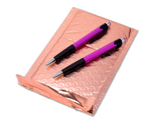 8x12, 6x10, 4x8&quot; Assorted Sunset Peach Metallic Bubble Mailers,  Lightweight Self-Seal Padded Shipping Envelopes, Air Protective Shipping