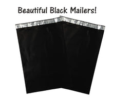 10x13&quot; Hot Pink, Neon Lime Green, Black and Teal Self Sealing Mailing Shipping Bags, Beautiful Flat Self Sealing Envelopes, USPS