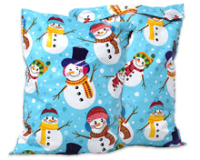 10x13 Snowman, Winter, Fall, Theme Poly Mailers,  Flat Self Seal Shipping Mailing Business Fun Snowmen Wonderland Happy Mail Postal bags