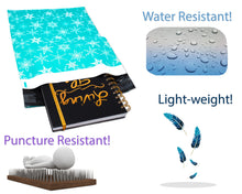 10x13 Snowmen, Gold Trees, Teal Snowflake, Winter, Fall, Theme Poly Mailers Combo, Flat Self Seal Shipping Mailing Wonderland Postal bags