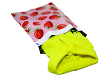 10x13 Red Ripe Strawberries Poly Mailers, Cute and Fun Flat Self Seal Shipping Mailing Business USPS, UPS, FEDEX Approved Mail Postal bags
