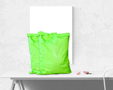 10x13 Inch Candy Apple Neon Lime Green Design Self Sealing Mailing Shipping Bags, Beautiful Blue, White Flat Self Sealing Envelopes, USPS