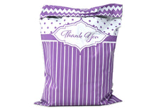 Pink, Purple Lilac, Teal Thank you Collection Poly Mailers 10x13" Combo, Colorul Designer Self Seal Shipping Mailing Business Postal bags