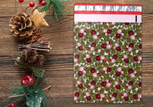 10x13 Christmas Decorative Tree Bulbs Winter Poly Mailers, Flat Self Seal Shipping Mailing Business Envelopes, Non Padded Mail Postal bags