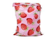 10x13 Red Ripe Strawberries Poly Mailers, Cute and Fun Flat Self Seal Shipping Mailing Business USPS, UPS, FEDEX Approved Mail Postal bags