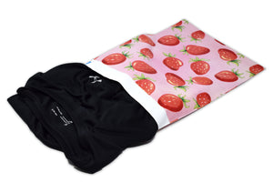 10x13 Red Ripe Strawberries Poly Mailers, Cute and Fun Flat Self Seal Shipping Mailing Business USPS, UPS, FEDEX Approved Mail Postal bags