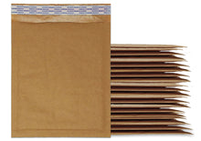 Brown Kraft 4x8, 5x9, 6x10, 8x12, 10x15  Bubble Mailers!   Natural Eco Padded Mailing Envelopes Combo, Cushioned Shipping Paper Mail Bags