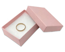 U.S.A- Pastel Pink 3x2x1 Inch Cotton Filled Presentation Jewelry Boxes Paper Gift Display Retail Craft  Ring, Bracelets, Storage Pink Design