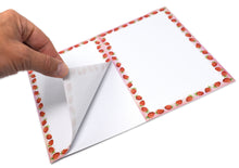 Strawberry Theme Shipping Labels -Top Quality Jam Free, 2 Labels per Sheet Mailing Address Labels, USPS, Fedex, UPS Approved Half Page Blank
