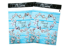 Colorful Cotton Thank you Poly Mailers 10x13", Beautiful Designer Print Self Seal appreciation Shipping Mailing Business Postal lined  bags