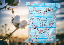 Colorful Cotton Thank you Poly Mailers 10x13", Beautiful Designer Print Self Seal appreciation Shipping Mailing Business Postal lined  bags
