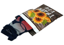 Country side Sunflower 10x13" Thank you Poly Mailers, Beautiful Designer Print Self Seal Fun Themed Shipping Mailing Business Postal bags
