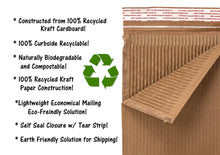 Lightweight Eco Friendly Brown Kraft Value Paper Padded Mailers! Curbside Recyclable Cushioned Mailing Envelopes, Non Polluting, Sustainable
