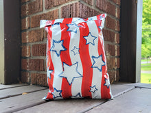 10x13 Patriotic, 4th of July, Red White & Blue Stars and Stripes Design Self Sealing Flat Mailers, American Flag Doodle Shipping Mailing Bag