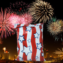 10x13 4th of July, Patriotic You choose Combo! American Soldiers, Red White & Blue Stars and Stripes Flag Design Mailers, Shipping Mail Bags