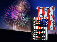 10x13 4th of July, Patriotic You choose Combo! American Soldiers, Red White & Blue Stars and Stripes Flag Design Mailers, Shipping Mail Bags