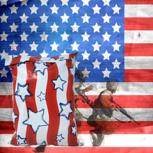 10x13 4th of July, Patriotic You choose Combo! American Soldiers, Red White & Blue Stars and Stripes Flag Design Mailers, Shipping Mail Bags