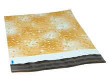 10x13 Inch GOLDEN Glam Confettie Designer Mailers, New Year  Designer Self Sealing Shipping Bags Weddings, Parties, Celebrations, Christmas.
