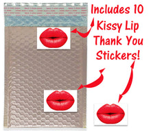 9x13 Nude Pink and/or Holographic Metallic Bubble Mailers (9.5x13" Usable Space), Padded Shipping Envelopes, Weather Resistant Quality Pack